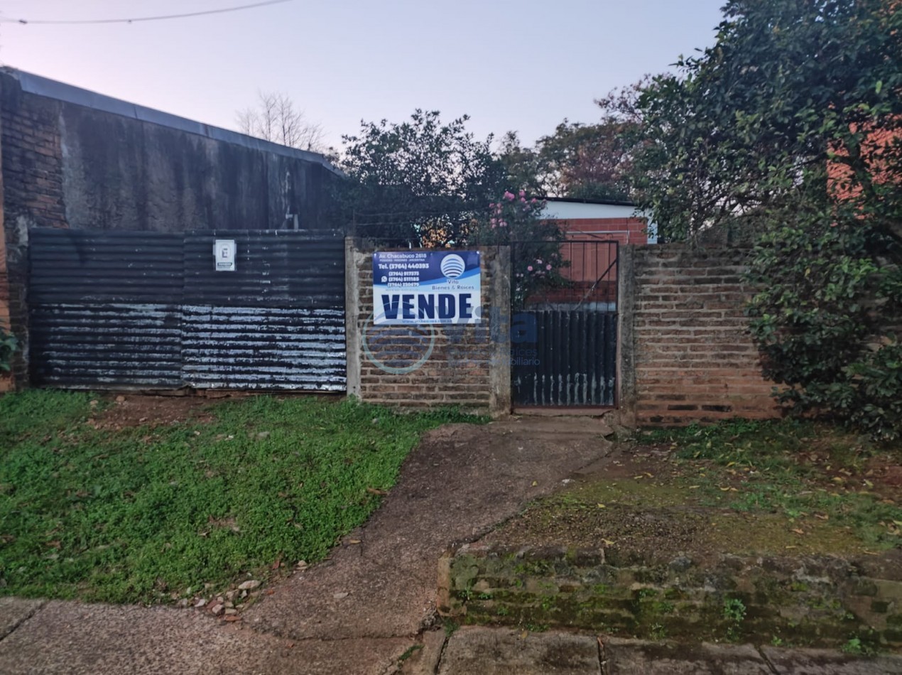 TERRENO EN VENTA CON CASA A RECICLAR  Z/ F. AMEGHINO Y FCO. DE HARO