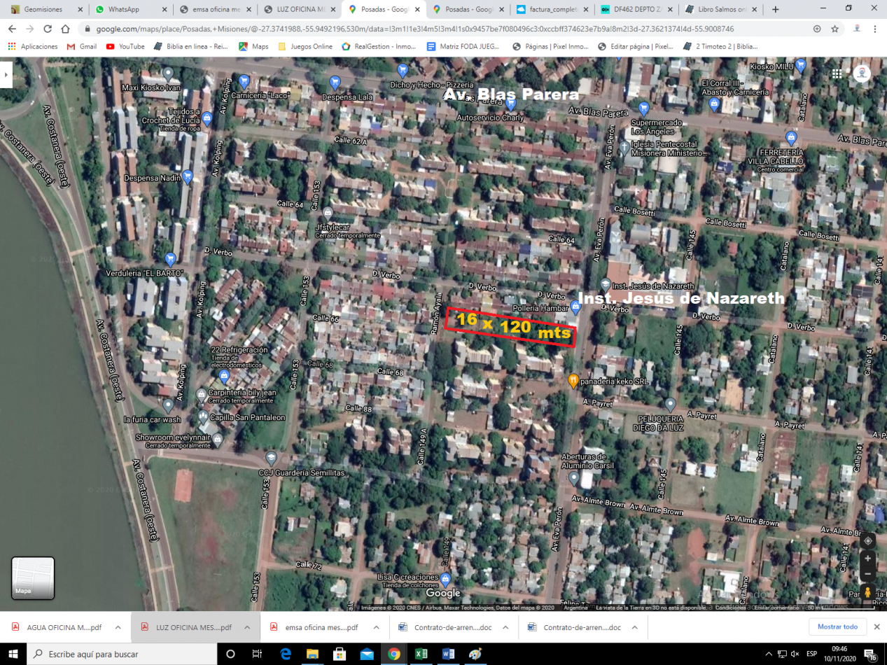 TERRENO EN VENTA EVA PERON Y B. PARERA GRAN LOTE