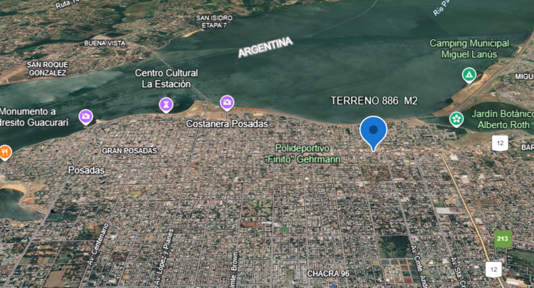 TERRENO EN VENTA  GRAN LOTE Z/ AV. URUGUAY Y BUSTAMANTE