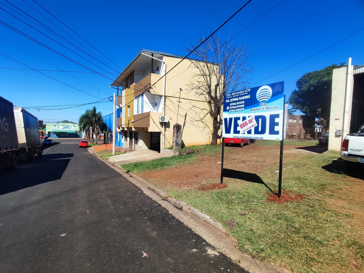 TERRENO EN VENTA  GRAN LOTE Z/ AV. URUGUAY Y BUSTAMANTE