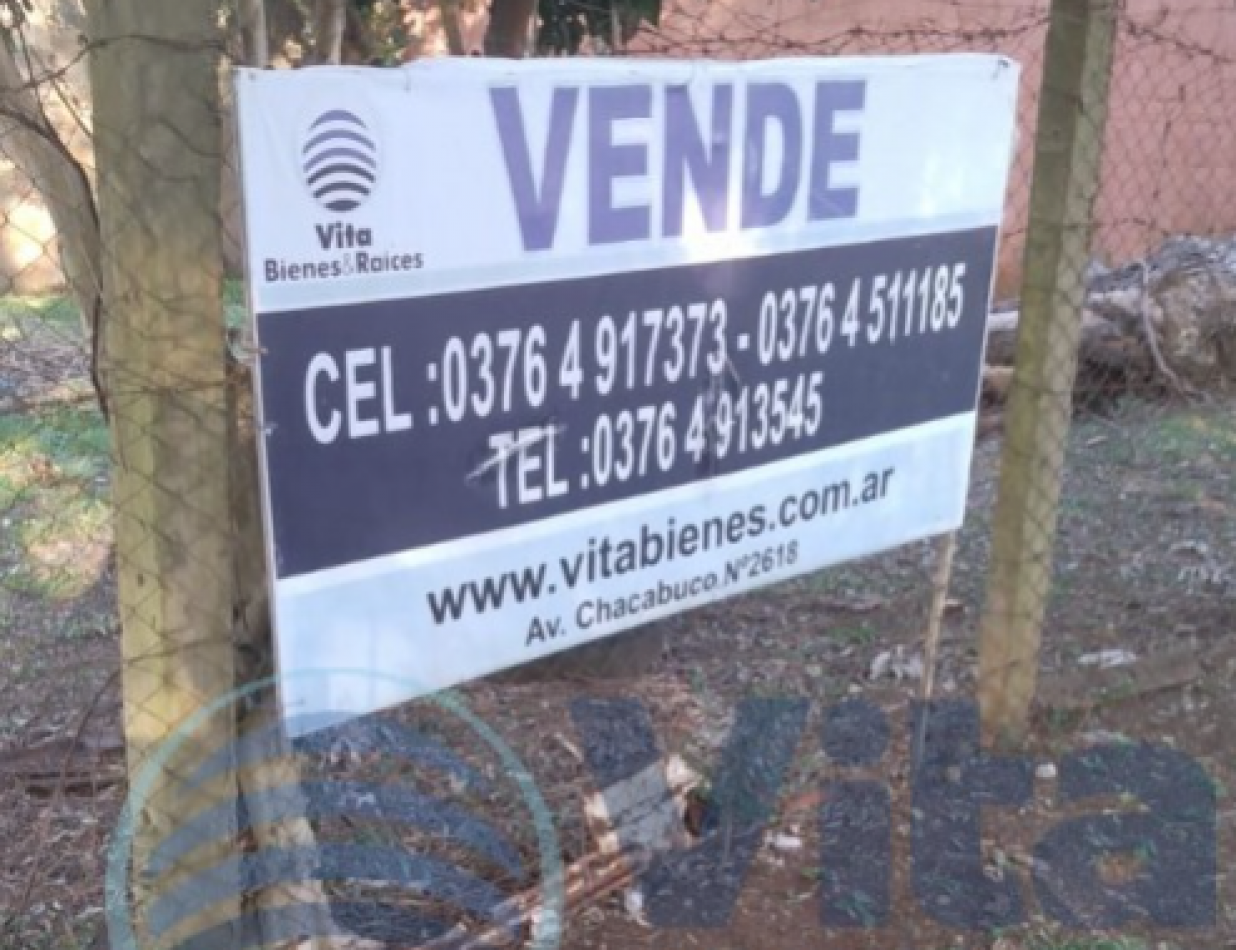 TERRENO EN VENTA EN ESQUINA Z/AV.ITUZAINGO Y AV. AGUADO