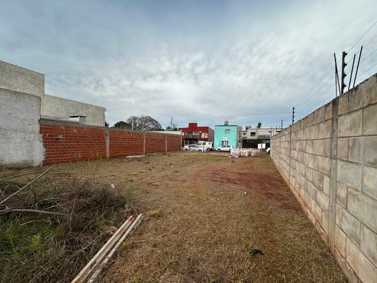 TERRENO EN VENTA Z/AV. BRAULIO ARECO(115) Y AV. ITUZAINGO