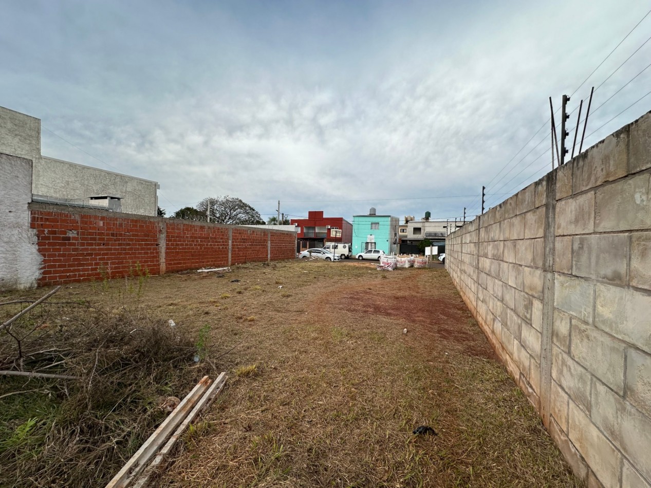 TERRENO EN VENTA Z/AV. BRAULIO ARECO(115) Y AV. ITUZAINGO