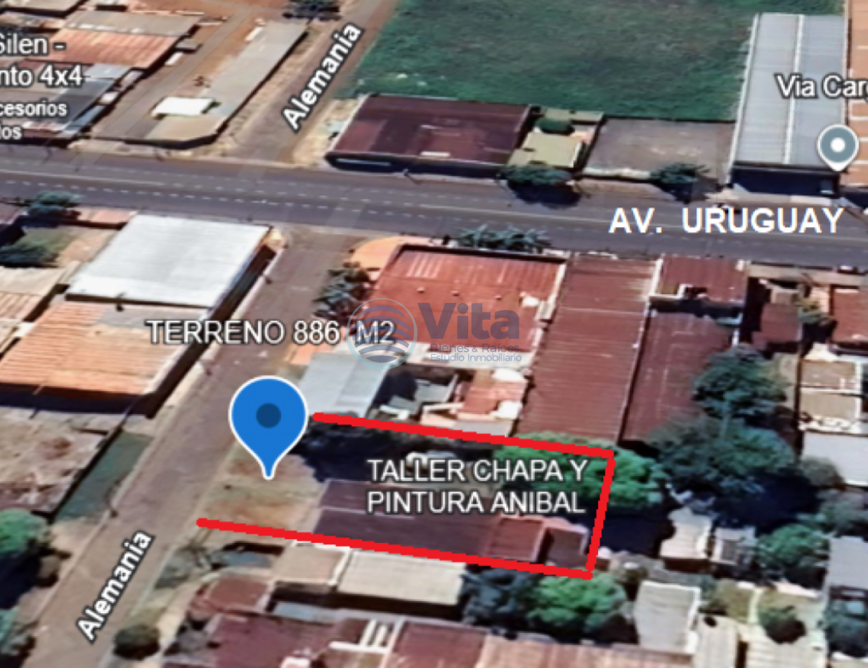 TERRENO EN VENTA  GRAN LOTE Z/ AV. URUGUAY Y BUSTAMANTE