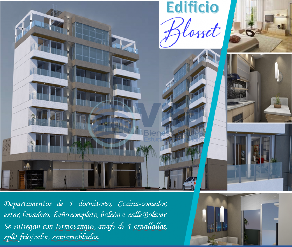 DEPARTAMENTO EN VENTA 1 DORMITORIO Z/ COSTANERA ( EDIFICIO BLOSSET)
