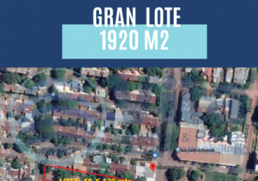 TERRENO EN VENTA EVA PERON Y B. PARERA GRAN LOTE