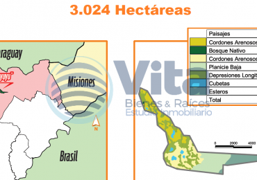 CAMPO EN VENTA 3024 HECTAREAS EN ITUZAINGO CORRIENTES